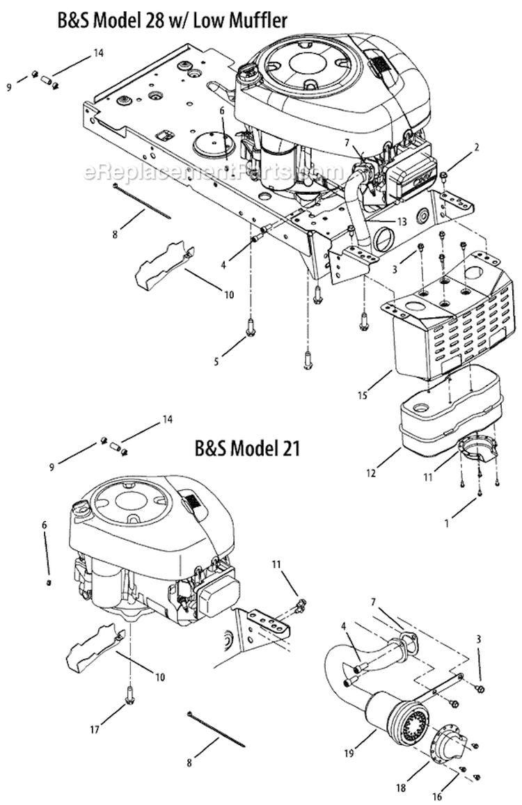 Page A Diagram and Parts List for 13AM772F000 2008 Yard Machines Lawn Tractor